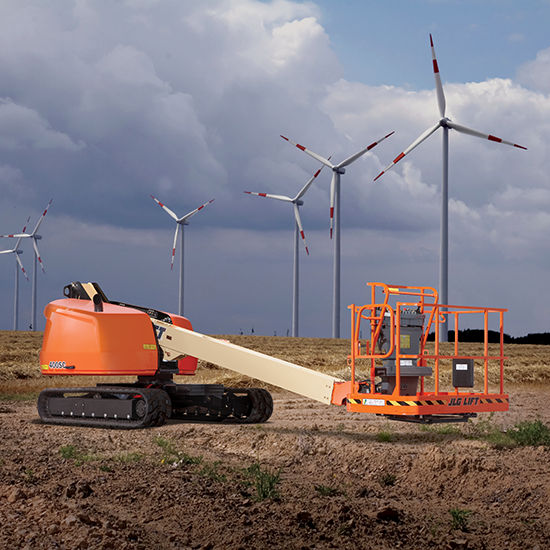 application JLG 400SC Wind Power Plant